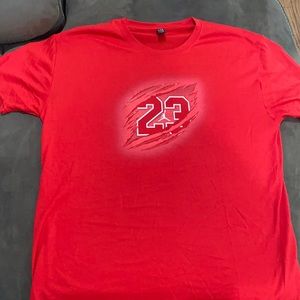 AIR JORDAN BASKETBALL #23 SHORT SLEEVE TEE UNISEX SIZE L